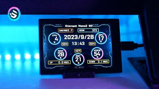 Mini Pantalla IPS BARATA para monitorizar la CPU, GPU, RAM, TEMPERATURAS... смотреть онлайн