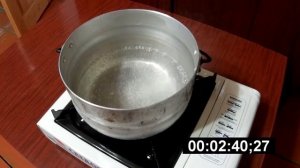 Плитка походная газовая. Тест баллонов.