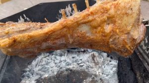 Самый сочный рецепт приготовления мяса! Баранина на вертеле. Шашлык из баранины, мясо на вертеле