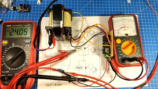 Простейший коммутатор обмоток трансформатора