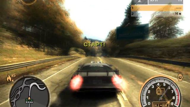 Need for Speed Most Wanted прохожу чёрный список Рейзор #1 смотреть онлайн