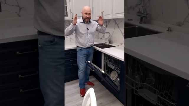 Кухни на заказ. Нужна ли посудомоечная машина? смотреть онлайн