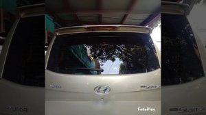 Hyundai Grand Starex install spoiler