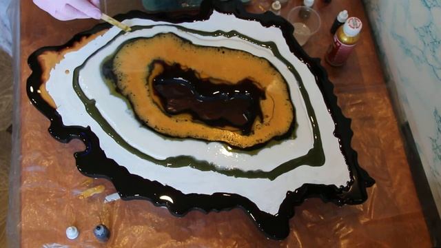 Срез камня эпоксидной смолой. Ч.3 смотреть онлайн