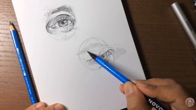 Draw eyes at any angle using Spheres! смотреть онлайн
