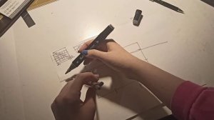 вася объясняет: начерт перспектива методом сетки