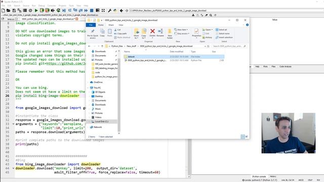 Python tips and tricks - 2: Downloading images from online search