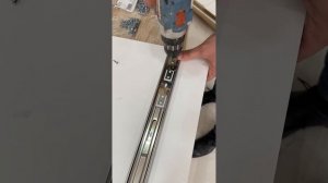 Установка направляющих полного выдвижения