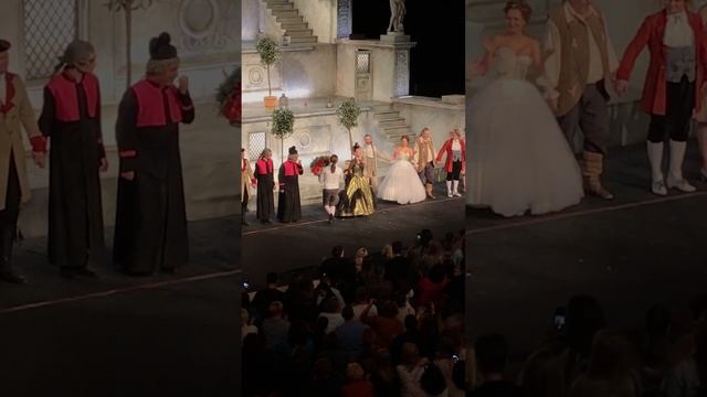 Женитьба Фигаро. Театр Пушкина. Поклоны (на сцене театра Российской армии 12.09.2023)