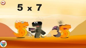 🔢Learning multiplication Numbers - Mathemagics Number 7🔢