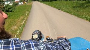 ДНЕПР С МОТОРОМ ОТ МОТОБЛОКА. Деревня эндуро (эп. 65).