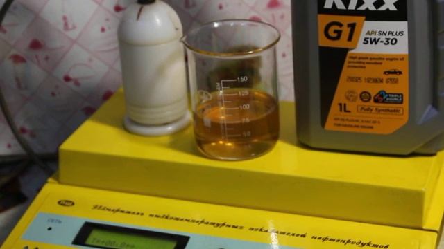 Масло Kixx G1 5W-30 API SN Plus проверка CCS при.. -30гр. смотреть онлайн