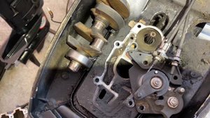 Лодочный Мотор Mercury 15m после работы на непонятном масле(или не масле вовсе)