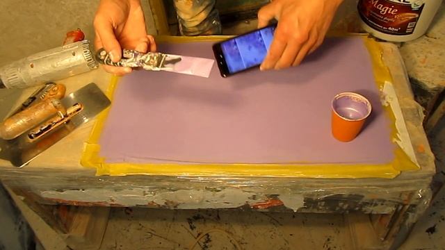 ЭТОТ ШЕЛК НАНЕСЕТ ЛЮБОЙ? ПОДГОТОВКА ОБРАЗЦА? ДЕКОРАТИВНАЯ КРАСКА МАГИЯ? FEIDAL смотреть онлайн