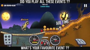 HILL CLIMB RACING 2 ALL EVENTS ✔️