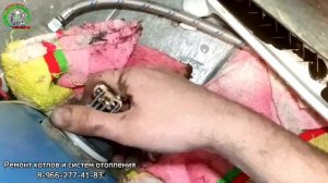 Ремонт котла Zota. Замена тэна , чистка фильтров