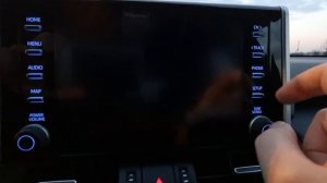 Toyota RAV4 2020. Service menu activation