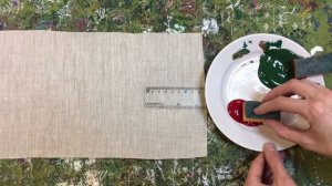 DIY | Ручная набойка  по ткани | Ручная печать