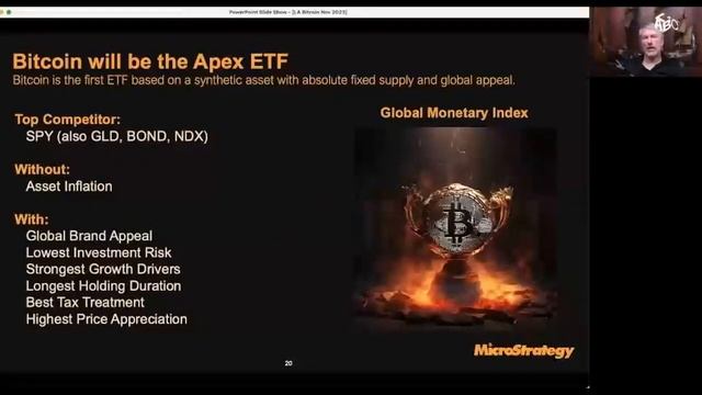 Майкл Сейлор (Microstrategy) - Биткоин как умный класс активов