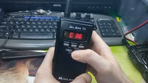 Переносная СИБИ рация Alan 39 + модернизация питания