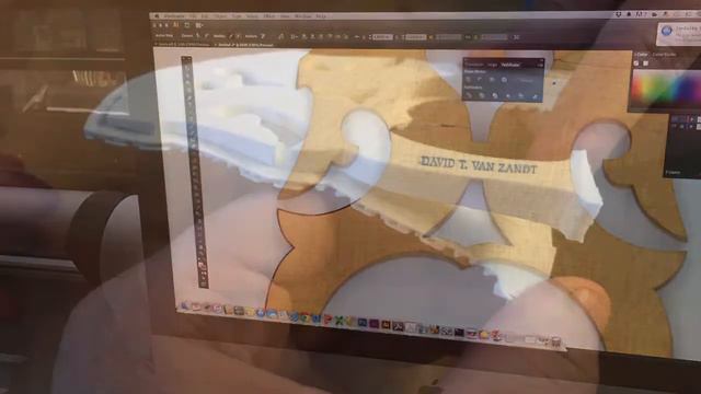 3D Printed Baroque Cello Bridge смотреть онлайн