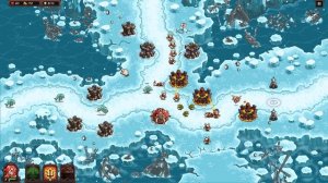 Kingdom Rush VENGEANCE сложность Veteran mission 8 кампания (campaign) Замерзшие Ручьи