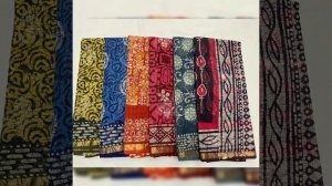 Kota pure cotton batik  ,Shibori  and block printed Sarees with blouse ( what's app 9160538899)