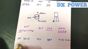 How to find which MOSFET is more powerful@dxpower944