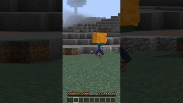 Майнкрафт,но Бискаса заколдовала ведьма #minecraft  #майнкрафт#shorts