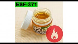 TFL ESF-371. Прожарка флюса до углей!