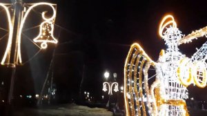 С Новым 2023 Годом, Чернигов! Праздничная новогодняя иллюминация.