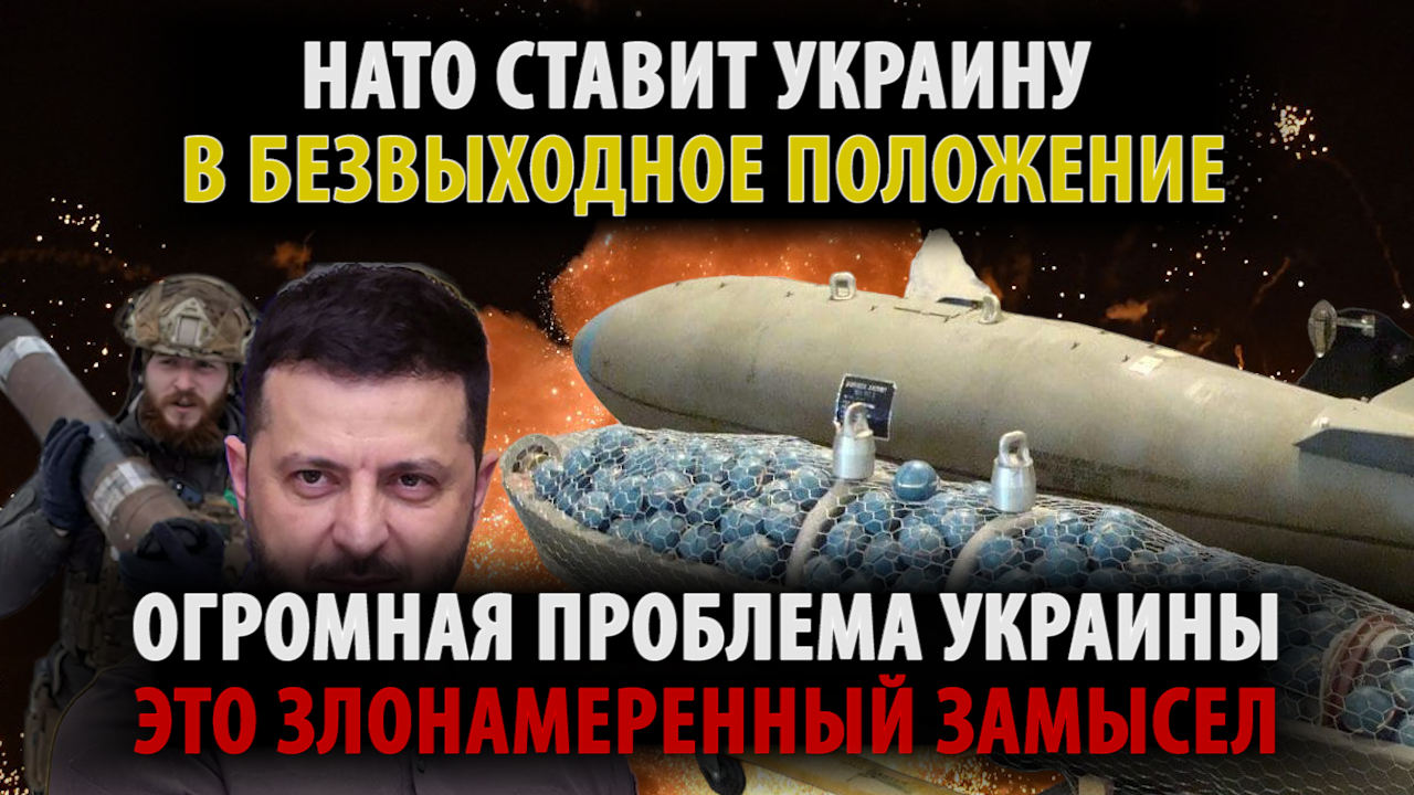 НАТО поставило Зе в безвыходное положение. Запад управляет интенсивностью конфликта.