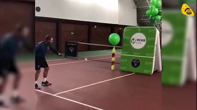 Надувная тренировочная стенка для большого тенниса AceWall (эйсвол) смотреть онлайн