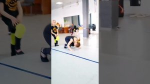 Акробатика у Артёма (13 апреля 2024)