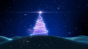 Футаж Новогодняя елка