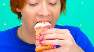 Челлендж. Шоколадная еда vs. Настоящая еда от Fun Fun Challenge