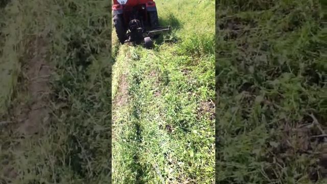 самодельная косилка для ботвы и сорняков смотреть онлайн