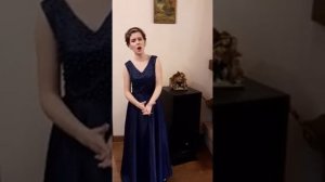 Русская народная песня  "Пряха". Малевская Юлия.  15 лет.