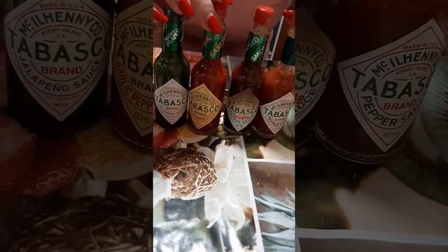 Соусы Tabasco по остроте