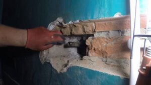 нарезка резьбы на трубе в недоступном месте.