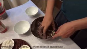 Халва из живого какао, какао-масла и кунжута
