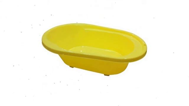 Ванночка детская COOL со сливом желтая, 82х54х25см (Little Angel) обзор 4108ЖТ смотреть онлайн