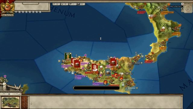 Alea Jacta Est Birth of Rome First Punic War gameplay part 3 смотреть онлайн