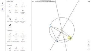Как найти центр окружности способ 2