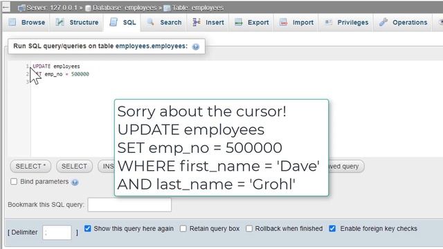 SQL Crash Course: CRUD Operations | 10 Step MySQL Tutorial