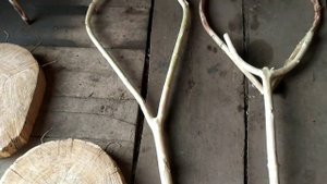 подсачёк своими руками из рогатины, не утонет