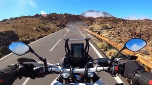 Yamaha Ténéré 700 trip around the Pico Del Teide on Tenerife