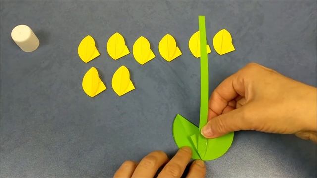 Легкие цветы из бумаги | Easy paper flowers