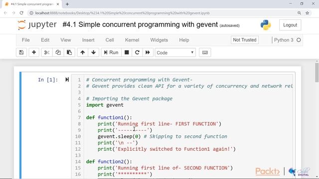 Getting Productive with Modern Python : Simple Concurrent Programming with gevent | packtpub.com