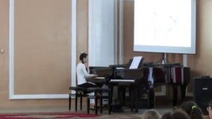 "Тарантелла" С. Майкапар. Проскурякова Лиза.